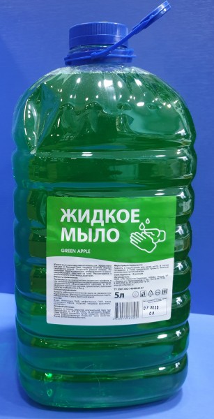 Мыло жид. 5л зел.яблоко (Россия)